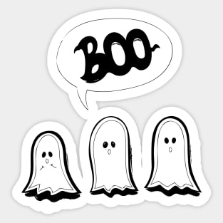 This Year Is Boo Ghosts! Sticker